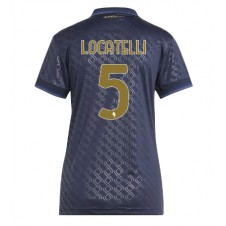 Juventus Manuel Locatelli #5 Tredje Tröja Dam 2024-25 Korta ärmar